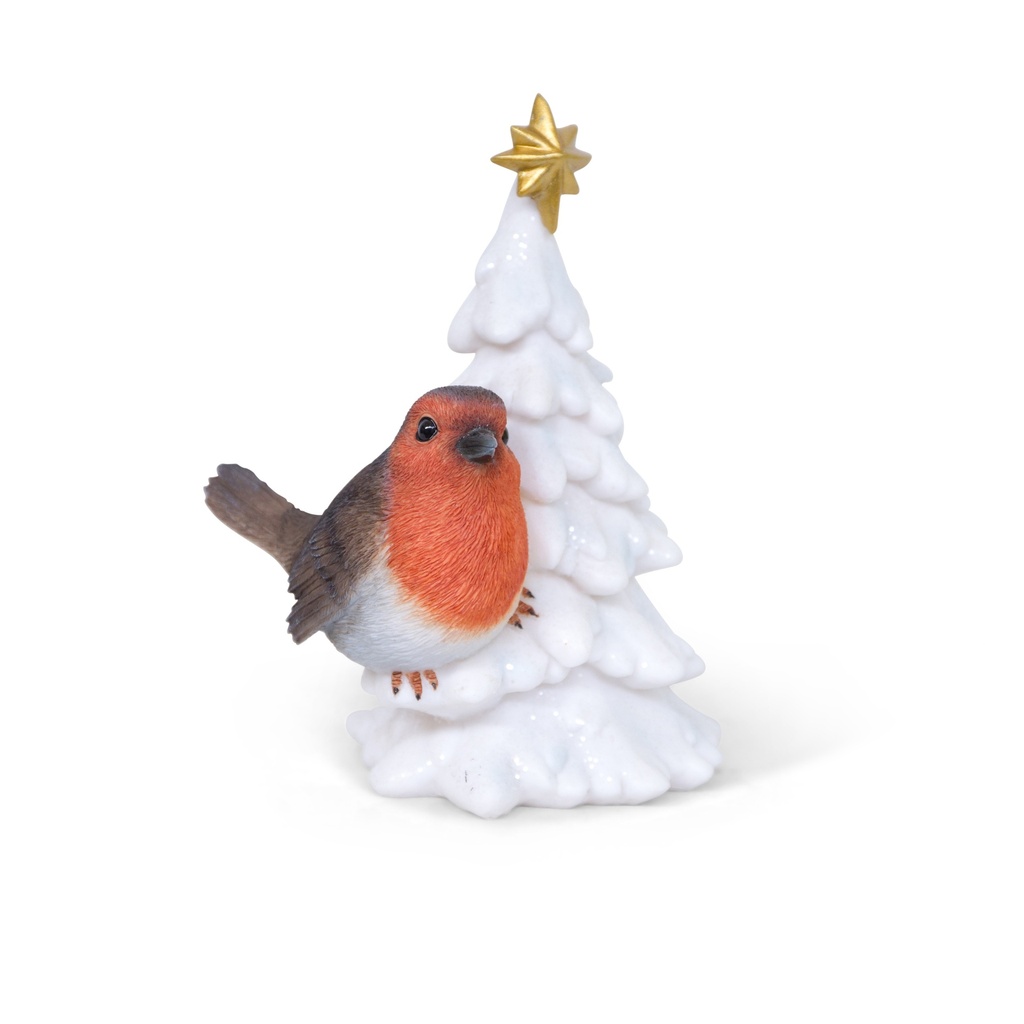 WEB-POLY ANIMAL WITH CHIRSTMAS TREE