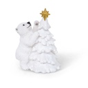 WEB-POLY ANIMAL WITH CHIRSTMAS TREE