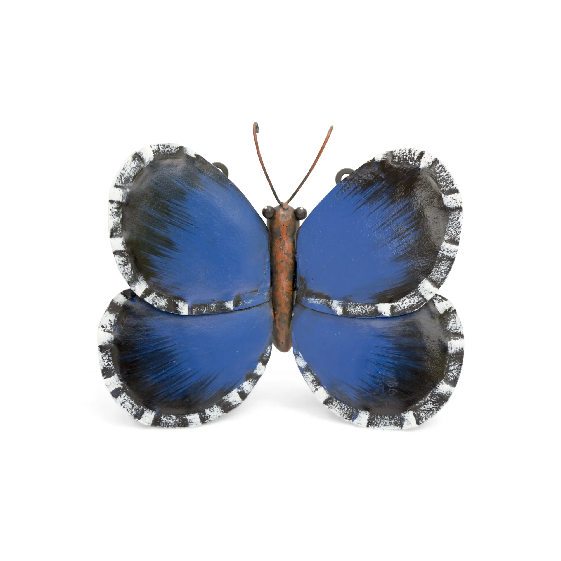 Papillons décoratifs mur & table en métal – colorés et résistants (20x15h5cm)