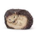 POLYRESIN HEDGEHOG SLEEPING