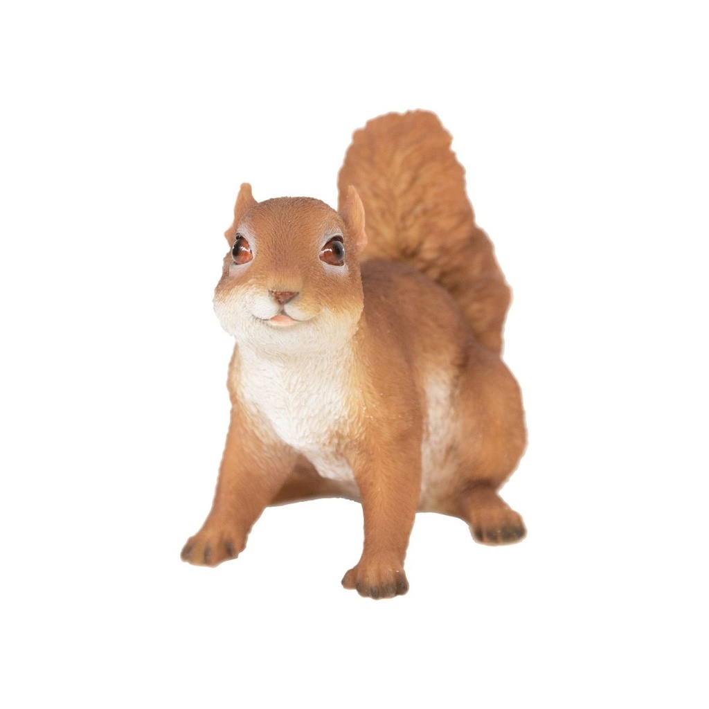 POLYRESIN SQUIRREL WALKING