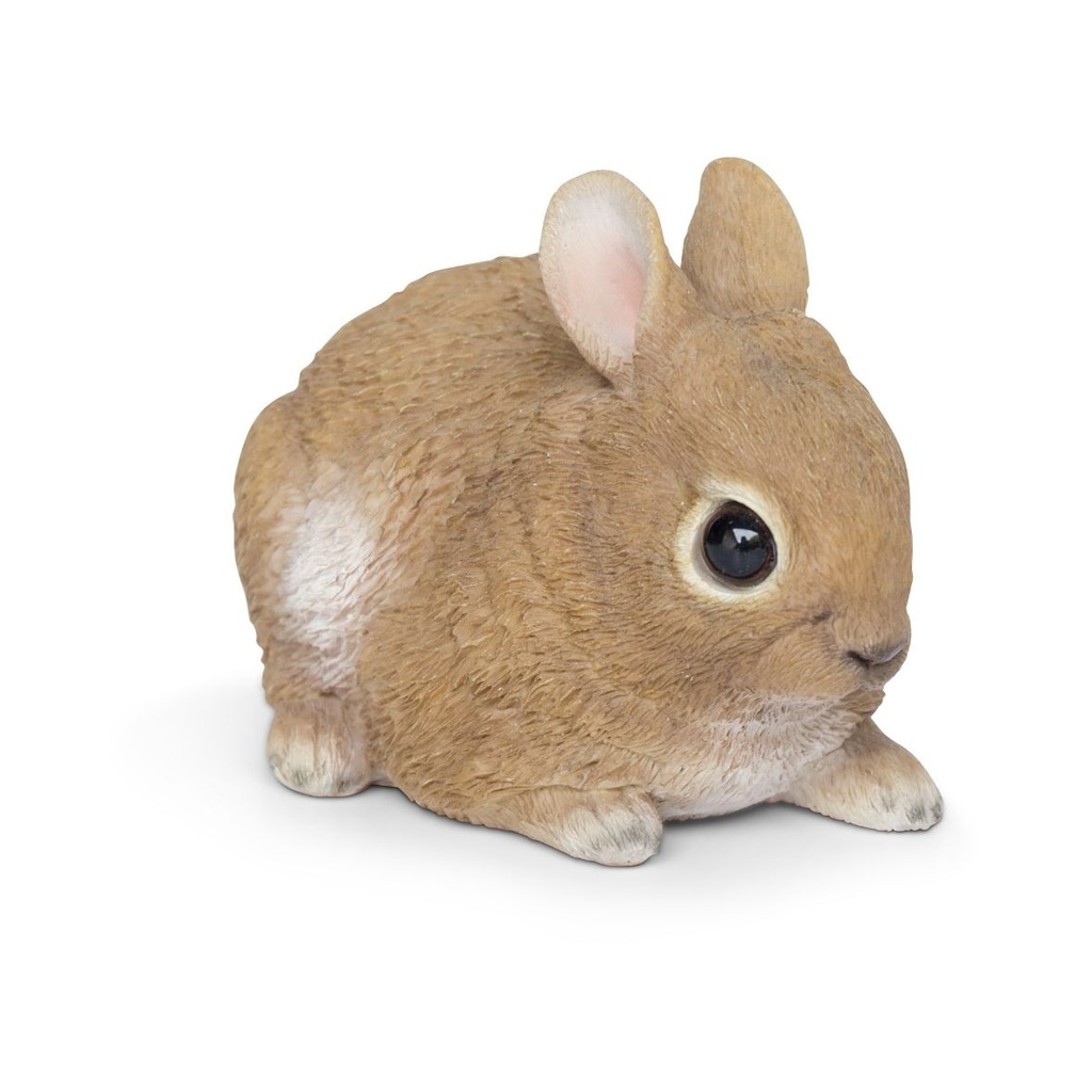 [11153013] Baby-Kaninchen dekorativ in Polyresin (12x8h8cm)