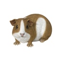 Guinea pig figure in polyresin (23x15h13cm)