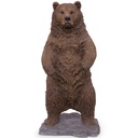 Staande beer sculptuur – XXL visuele impact buiten (62x60h131cm)