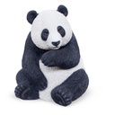 Statue grand panda – sculpture décorative XXL (63x61h71cm)