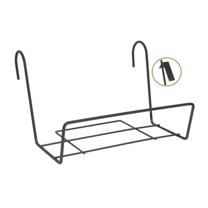 [12030500] Support de balcon moyen – fixation élégante (35x15,5cm)