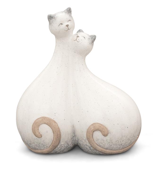 CERAMIC CAT COUPLE