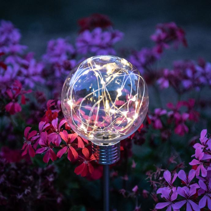 [70702908] Zonnelamp op pin – belleneffect en zacht licht (Ø8h70cm)