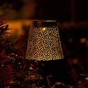 SOLAR STAKE GOLD LAMP
