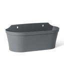 Pot mural Happy – avec réserve d’eau (39x15xH14cm)