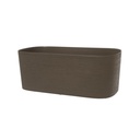 Green Care RESPECT bloembak – gerecycled met waterreservoir (50x17xH19cm)