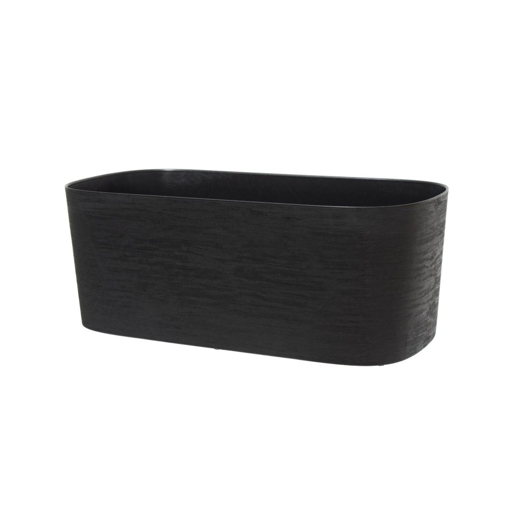 Green Care RESPECT Balkonkasten – recycelt mit integriertem Wasserreservoir (50x17xH19cm)