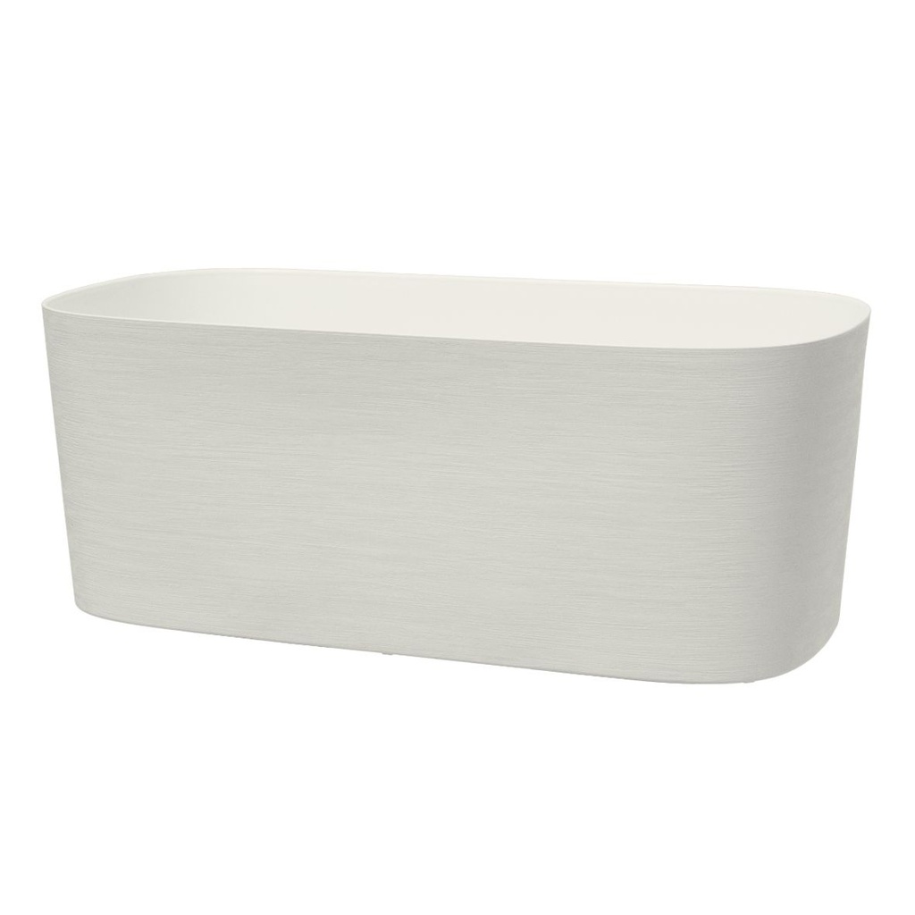 [08310501] Groot Green Care RESPECT XL bak – gerecycled met waterreservoir (80x38xH30cm) (Wit)