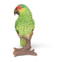 Figurines de perroquets en résine – décoration exotique (10,5x12xH22,5cm)