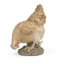 Decorative hens in polyresin – 4 colours to choose (20x13xH27cm)