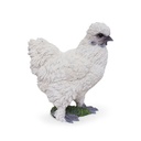 Poules d’ornement en résine – effet soyeux et réaliste (22x15xH28cm)