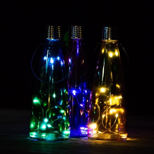 WEB-SOLAR LANTERN JASMIN Ø9h26cm