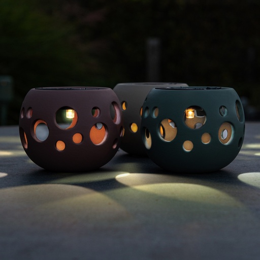 WEB-SOLAR TABLE ALCOVE Ø13h10cm