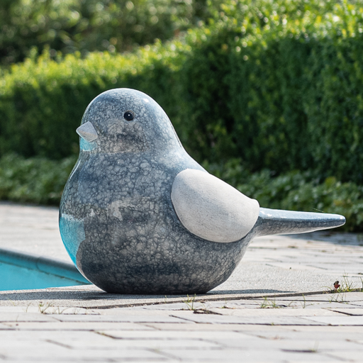 WEB-CERAMIC BIRD XL 44X26H29CM