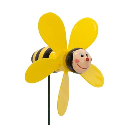 WEB-METAL STAKE INSECT WINDMILL 13X11H46
