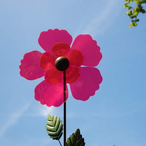 WEB-METAL STAKE FLOWER WINDMILL Ø30H104CM