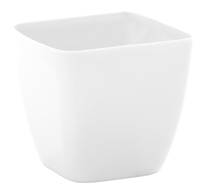 Shiny vierkante sierpot – keramisch effect (3 maten: van 11x11xH14cm tot 15x20xH23cm)