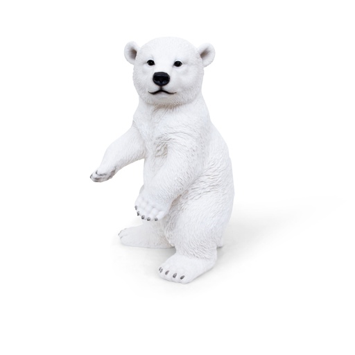 [11152948] POLYRESINE OURS POLAIRE DEBOUT