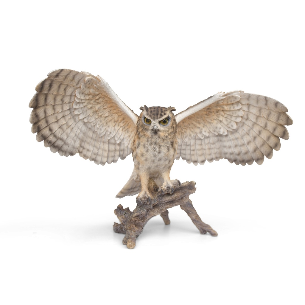 POLYRESINE HIBOU AILE OUVERTES