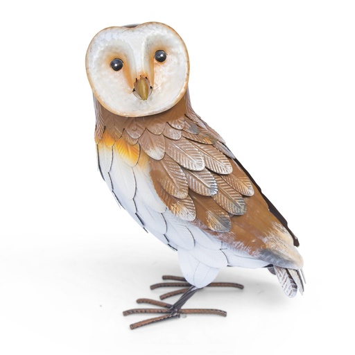 [70701376] METAL HIBOU 30X18H36CM